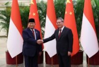 Menteri Pertahanan Prabowo Subianto bertemu dengan Perdana Menteri (PM) Tiongkok, Li Qiang di Beijing. (Dok. Tim Media Prabowo)