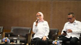 Badan Nasional Sertifikasi Profesi (BNSP) menyelenggarakan kegiatan sosialisasi Program Indonesia Kompeten 2024 di Hotel Pullman, Jakarta (16/5/24). (Doc.BNSP)