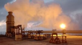 Pembangkit listrik panas bumi. (Dok. Medcopower.co.id)