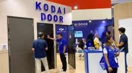 Foto: Stand KODAI DOOR di HALL 5 Booth 5-B-7 hadir dengan Pintu Baja Motif Kayu dan Engineering Door acara Indo Build Tech 2024 di ICE BSD dari 12-16 Juni 2024. (12/6/24) . (Doc.Ist)