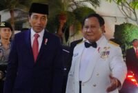 Presiden Terpilih, Prabowo Subianto bersama Presiden Jokowi. (Facebook.com @Prabowo Subianto)
