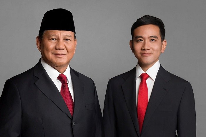 Pasangan Presiden, Prabowo Subianto bersama Wakil Presiden, Gibran Rakabuming Terpilih. (Facebook.com/@Prabowo Subianto)
