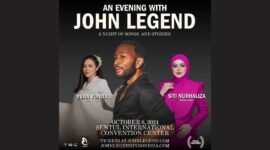 Konser John Legend Menghadirkan Tamu Spesial Siti Nurhaliza & Yura Yunita
di Sentul International Convention Center ( SICC), Bogor (6/10/24).(Doc.Ist)