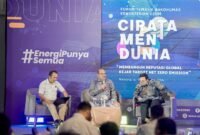 Direktur Konservasi Energi Kementerian Energi dan Sumber Daya Mineral (ESDM) Hendra Gunawan dalam acara Tematik Bakohumas di Bandung. (Dok. Esdm.go.id)