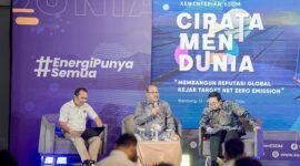 Direktur Konservasi Energi Kementerian Energi dan Sumber Daya Mineral (ESDM) Hendra Gunawan dalam acara Tematik Bakohumas di Bandung. (Dok. Esdm.go.id)