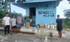 Nelayan Pulau Sabira Kini Tak Takut Lagi Perbaiki Kapal