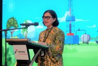 4. Suasana Town Hall Meeting PHI yang digelar hybrid, Jakarta dan Kalimantan. (Dok. PT Pertamina Hulu Indonesia)