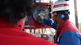 Aktivitas pengeboran Sumur PPS-020 oleh RIG NYT-19 di Muaro Jambi. Operasi selesai 21 hari dengan capaian Zero NPT. (Dok. PT Pertamina EP)