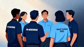 Kolaborasi PR Newswire–PSPI menjadi langkah strategis dalam meningkatkan penyebaran informasi korporasi. (Dok. Kreasi Cici AI)

