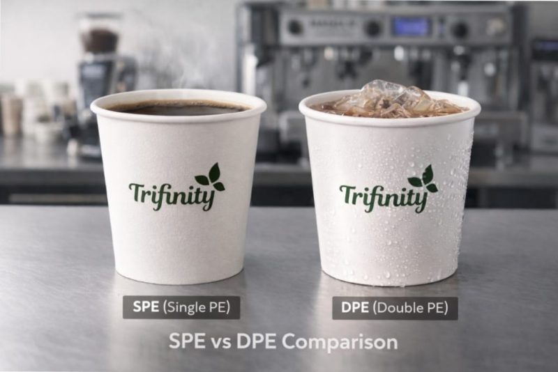 Paper Cup Trifinity, Gelas Kertas, Coffee Shop Indonesia, Bisnis Minuman, Kemasan Minuman